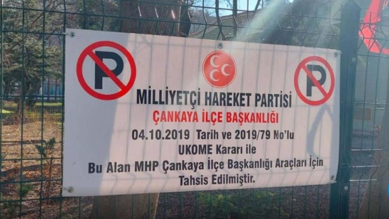 MHP ilçe başkanlığının kullandığı otoparktaki UKOME kararı sahte çıktı