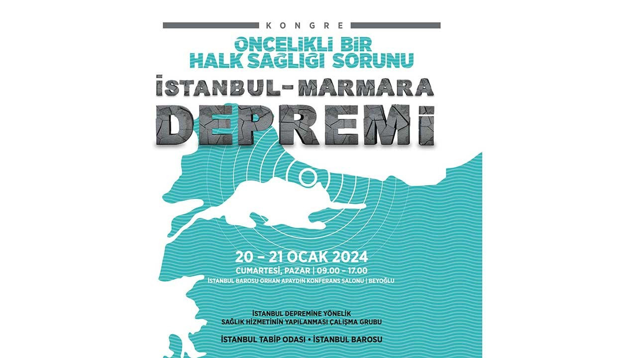 'İstanbul Depremi' 20-21 Ocak'ta kongrede konuşulacak