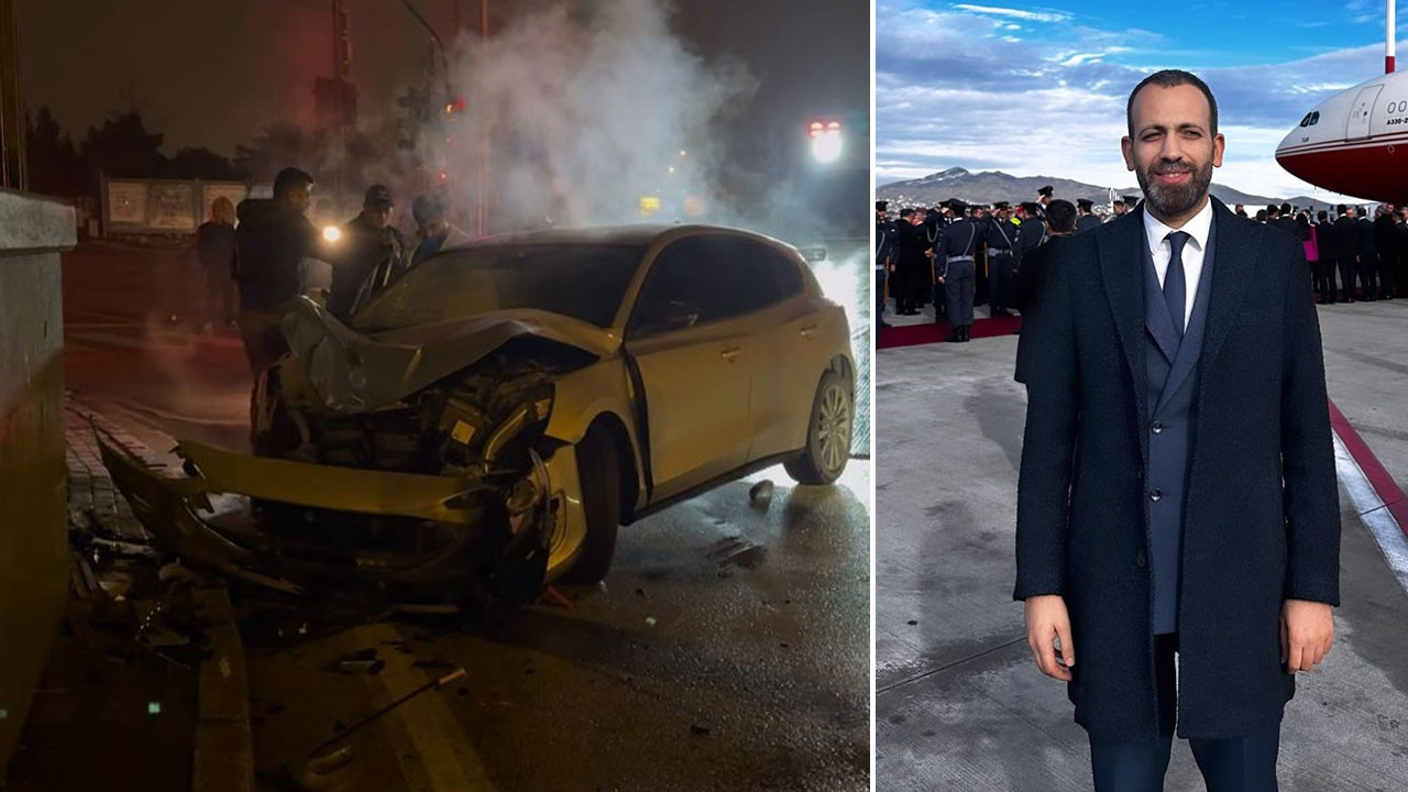 TÜGVA koordinatörü Mehmet Fatih Kaya, trafik kazasında yaralandı