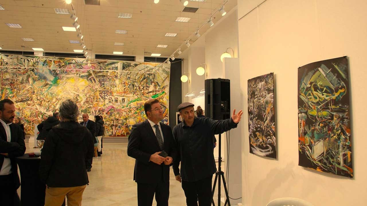 'Nâzım Hikmet Maltepe’de' sergisi Türkan Saylan Kültür Merkezi’nde