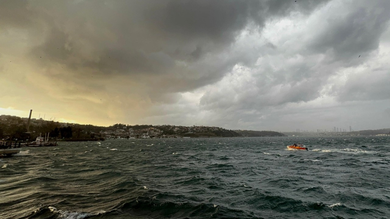 İstanbul'da raf bulutu oluştu