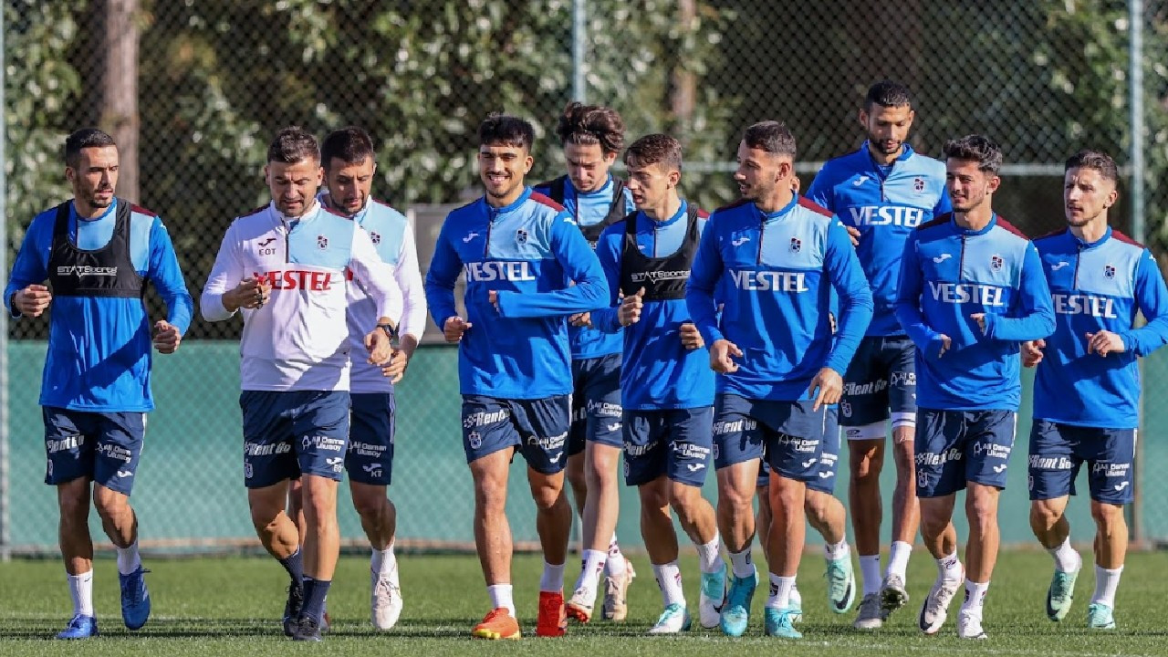 Trabzonspor ara vermedi: Samsunspor maçı hazırlıkları başladı