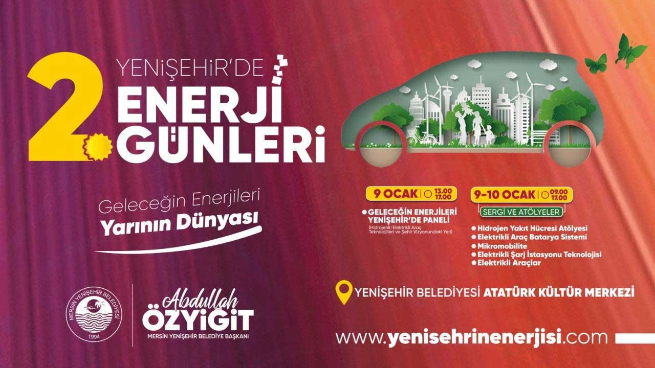 Yenişehir Belediyesi 2. Enerji Günleri yarın başlıyor