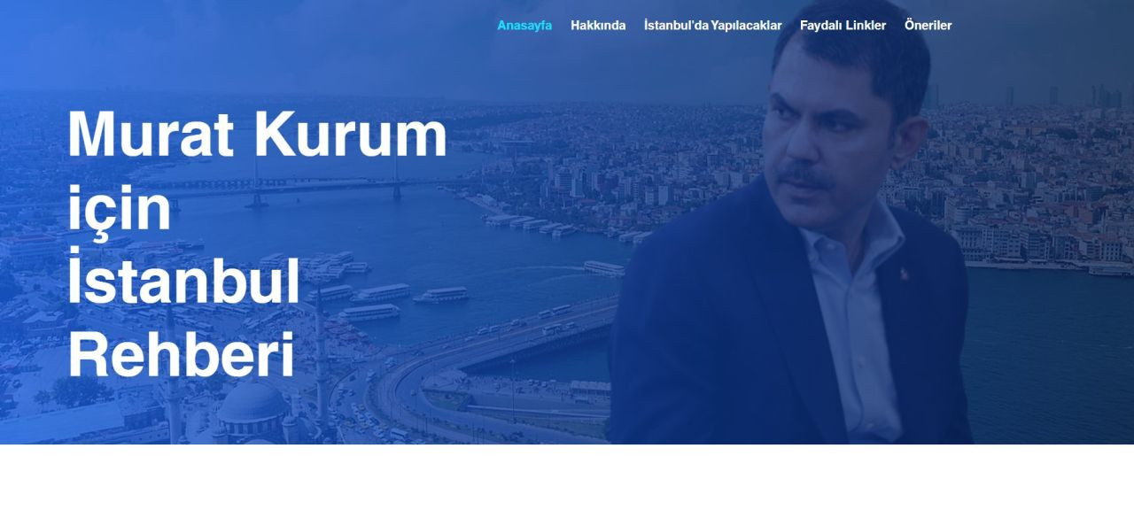Murat Kurum'a online İstanbul Rehberi: 'Hızlı adapte olması için...' - Sayfa 1