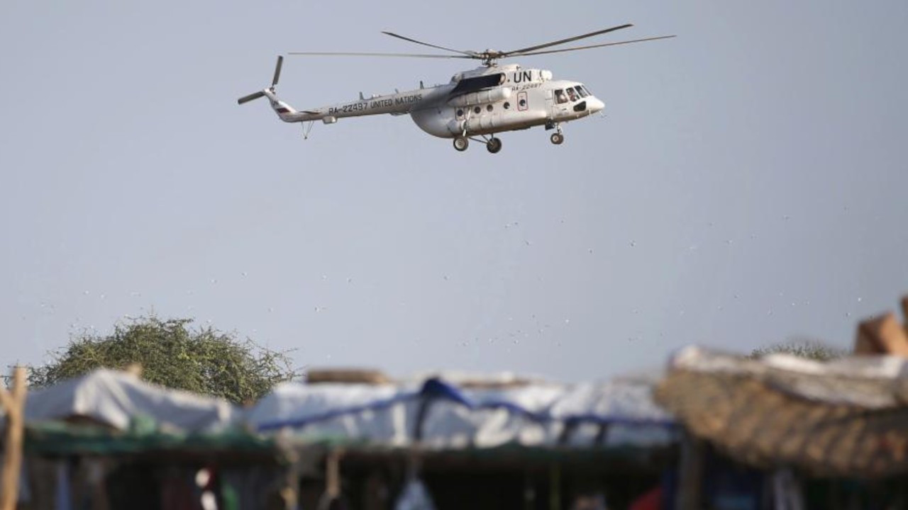 Eş Şebab BM helikopterine el koydu