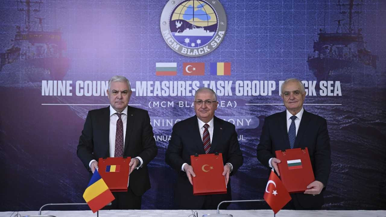 Türkiye, Romanya ve Bulgaristan'dan üçlü 'mayın' mutabakatı