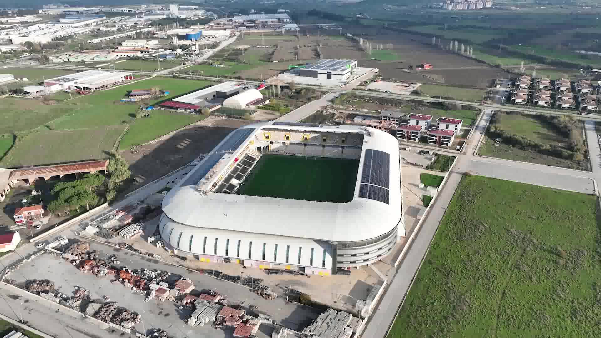 Tire'de Atatürk Stadyumu’nun çatısına GES kurulacak