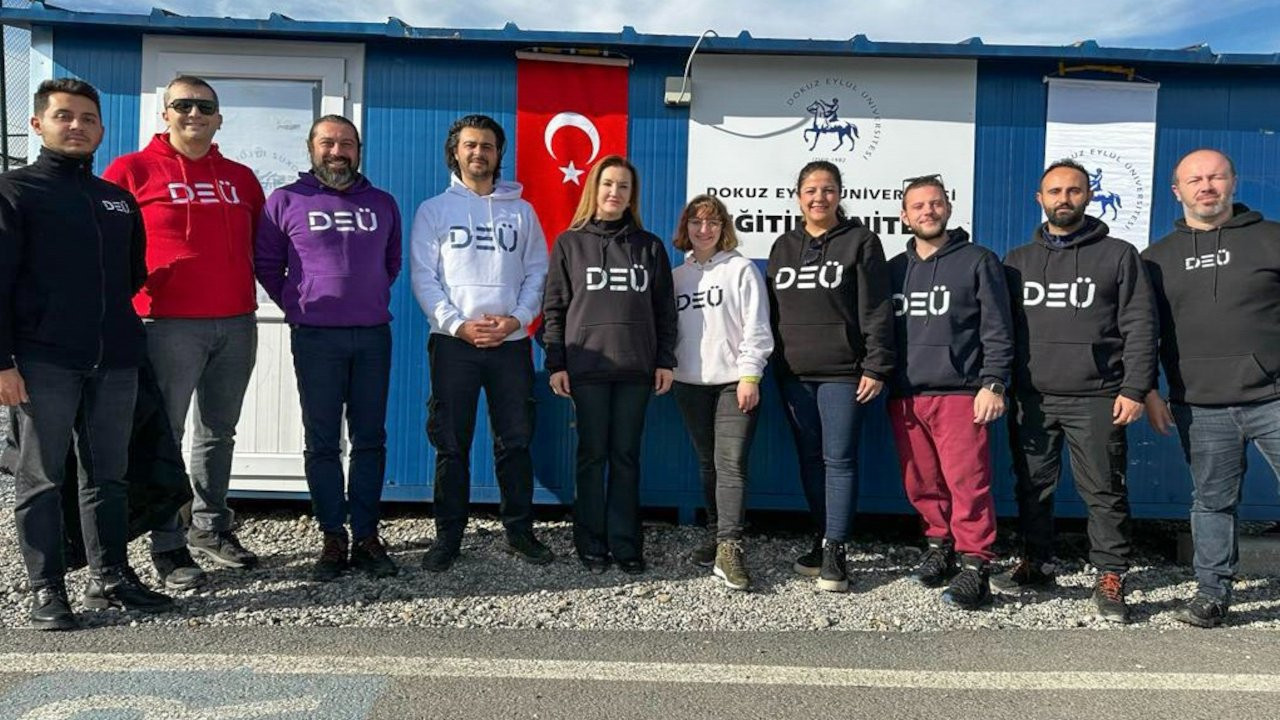 Dokuz Eylül Üniversitesi ekipleri Malatya'da konteyner kenti ziyaret etti