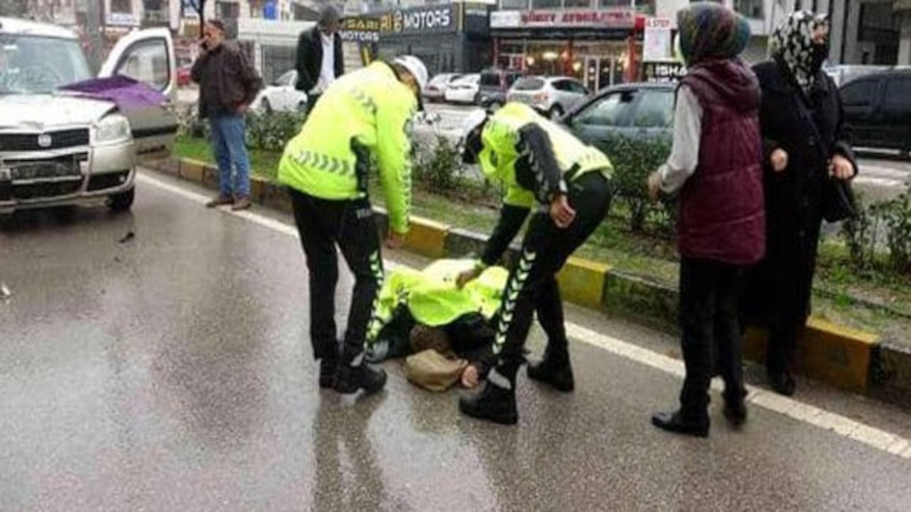 Hatay'da otomobilin çarptığı kadın ağır yaralandı