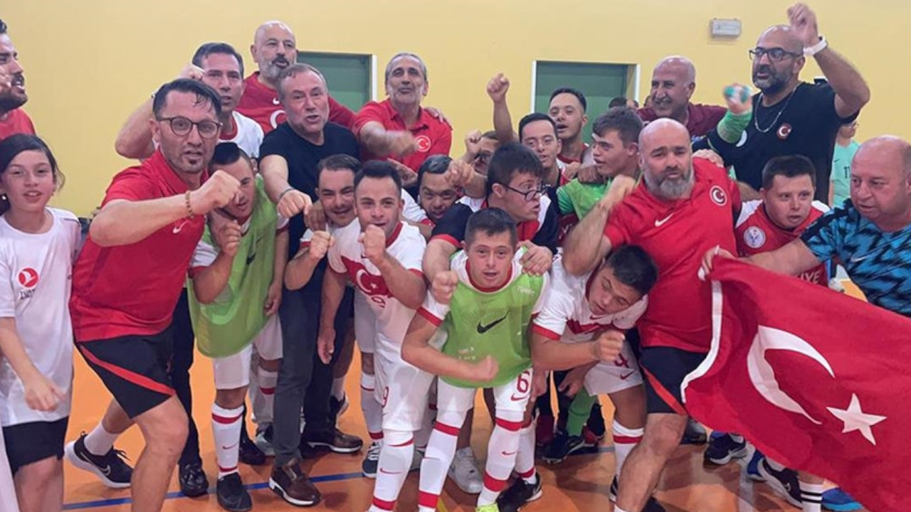 Down Sendromlu Futsal Milli Takımı olimpiyatlara hazırlanıyor