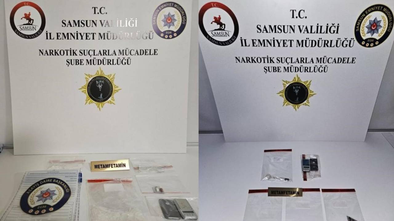 Samsun'da uyuşturucu operasyonu: 17 şüpheliye gözaltı