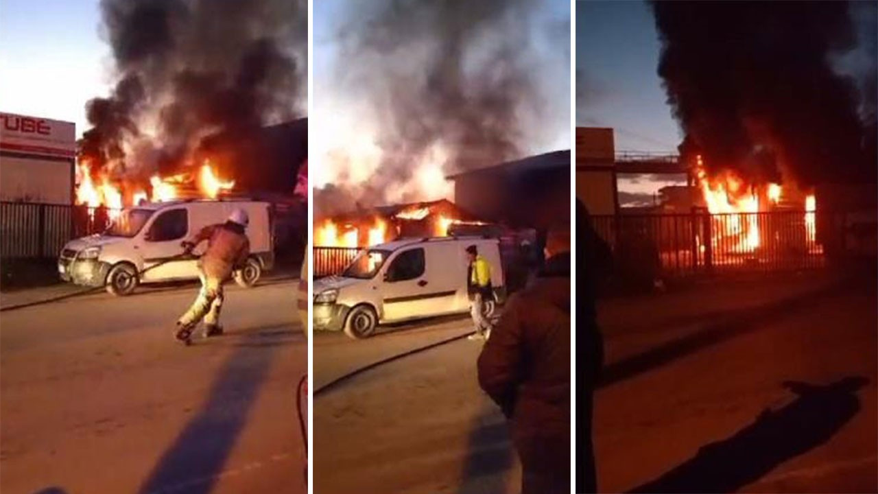 İşçilerin kaldığı konteynerda yangın: 3 işçi ölü, 2 işçi yaralı