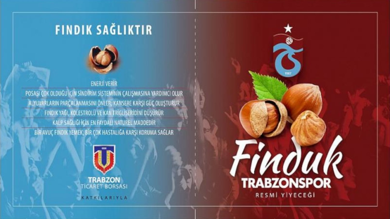 'Trabzonspor'un Resmi Yiyeceği Finduk' kampanyası yeniden başladı