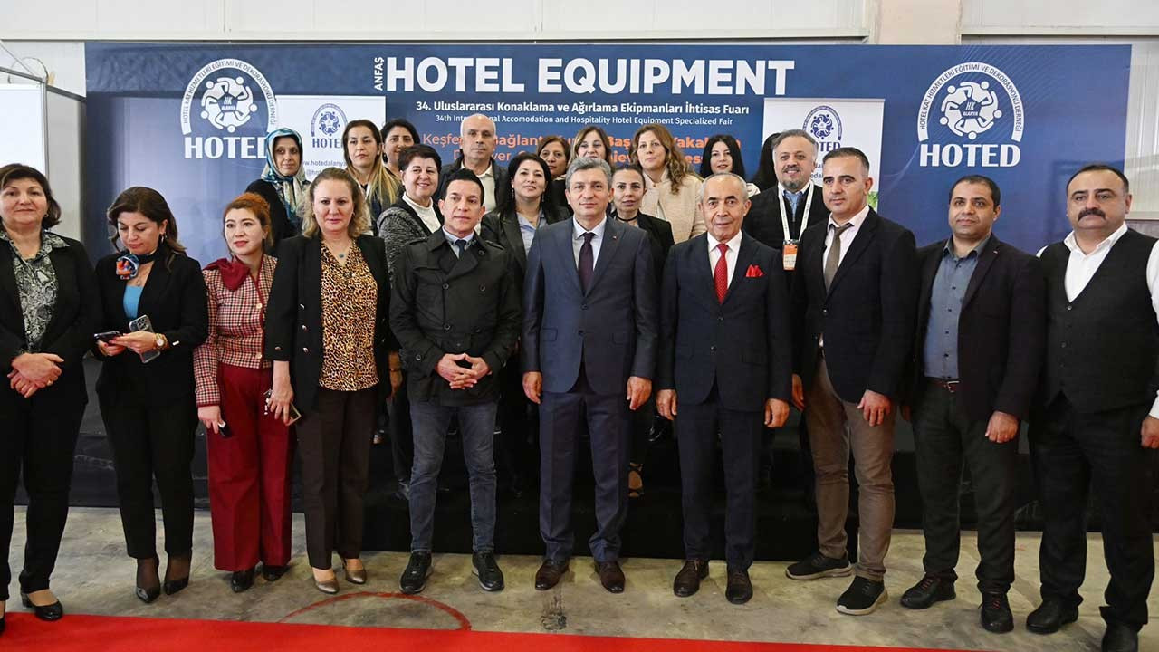 34. Hotel Equipment Fuarı Antalya’da ziyarete açıldı