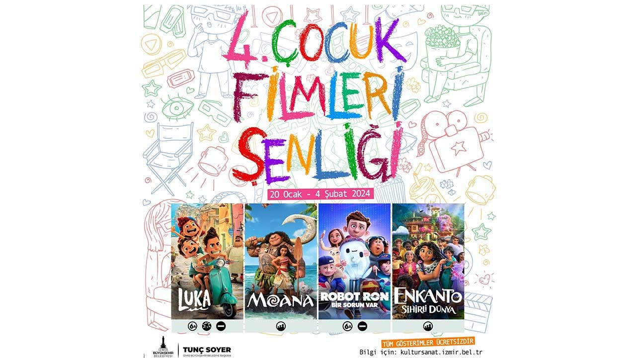 4. Çocuk Filmleri Şenliği 20 Ocak’ta başlıyor