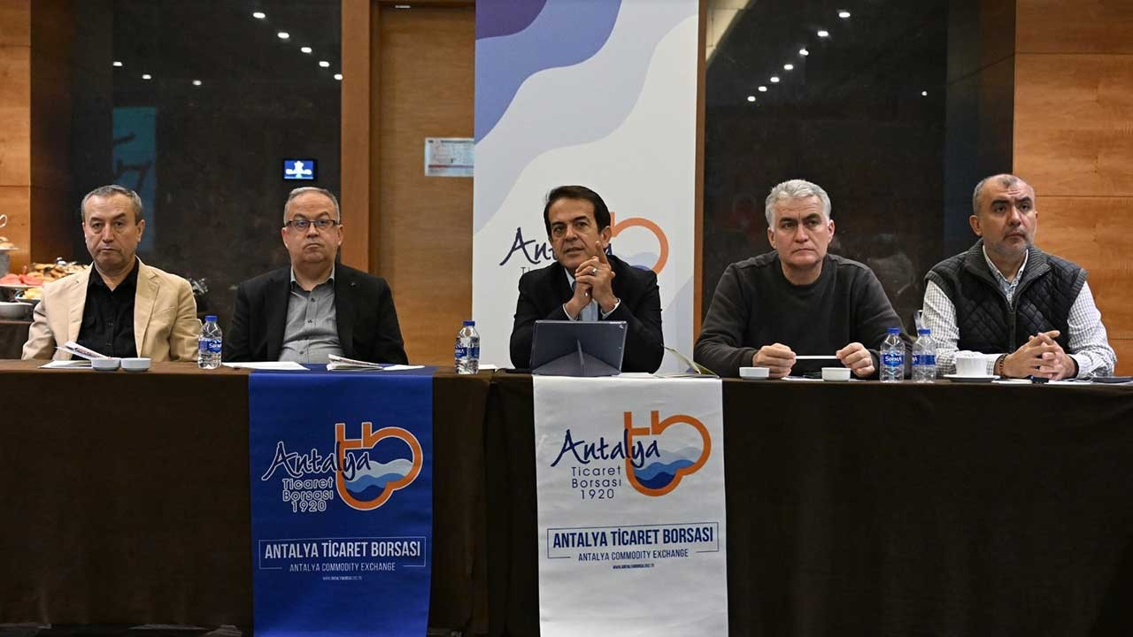 Antalya Ticaret Borsası Başkanı Ali Çandır: Ortak akılla çalışıyoruz