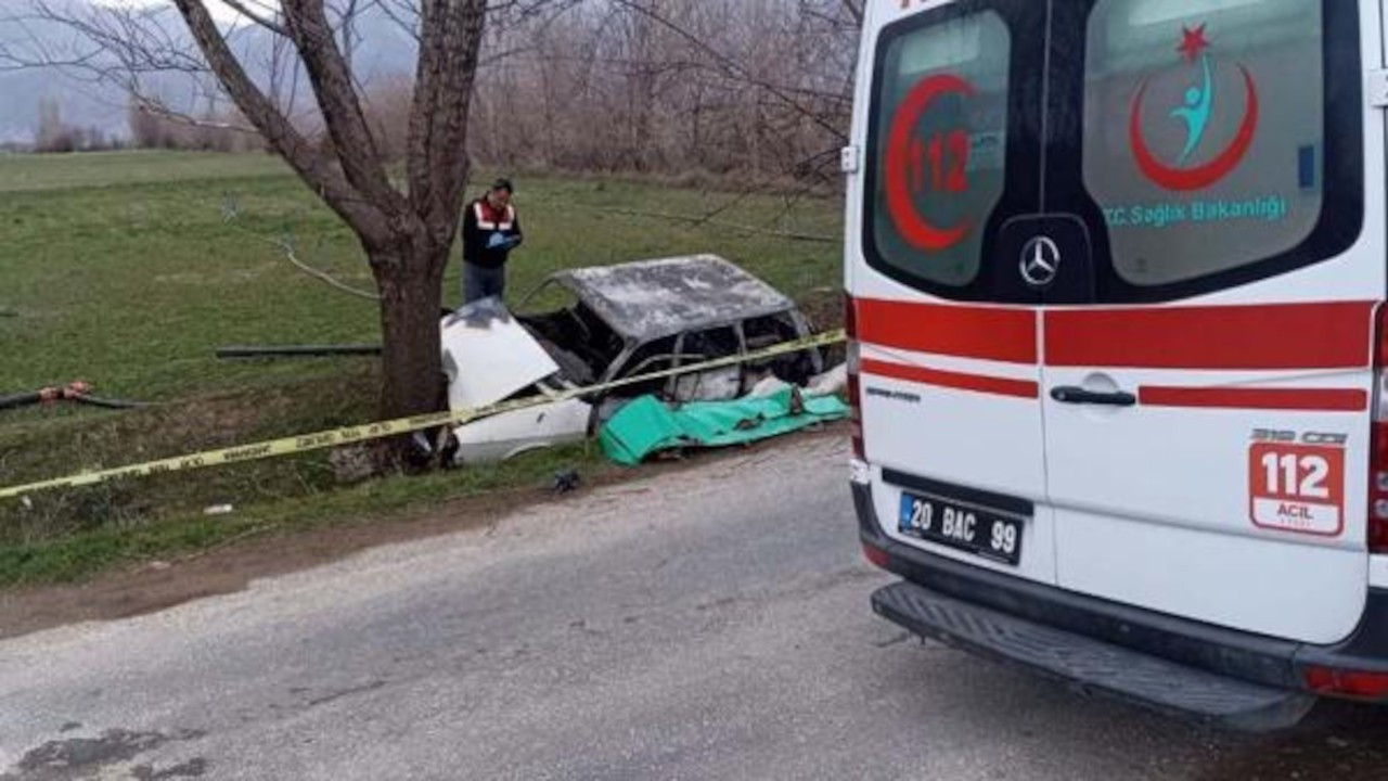 Denizli'de kaza, dede ve aynı ismi taşıyan torunu yaşamını yitirdi