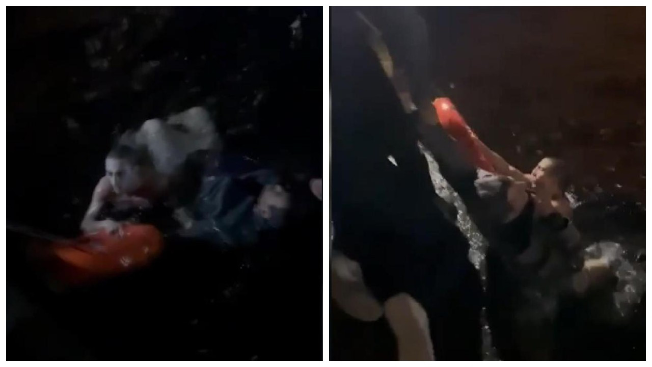Karaköy'de vapurdaki yolcu denize düştü