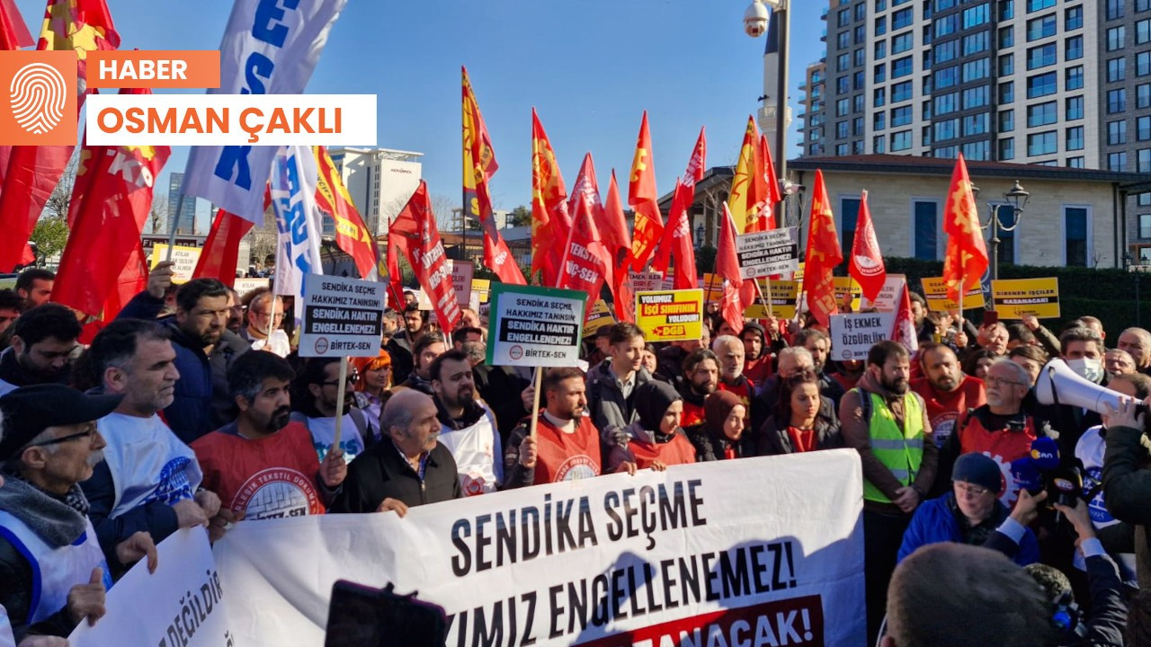 Özak Tekstil işçileri: Patrona İstanbul'u dar etmeye geldik