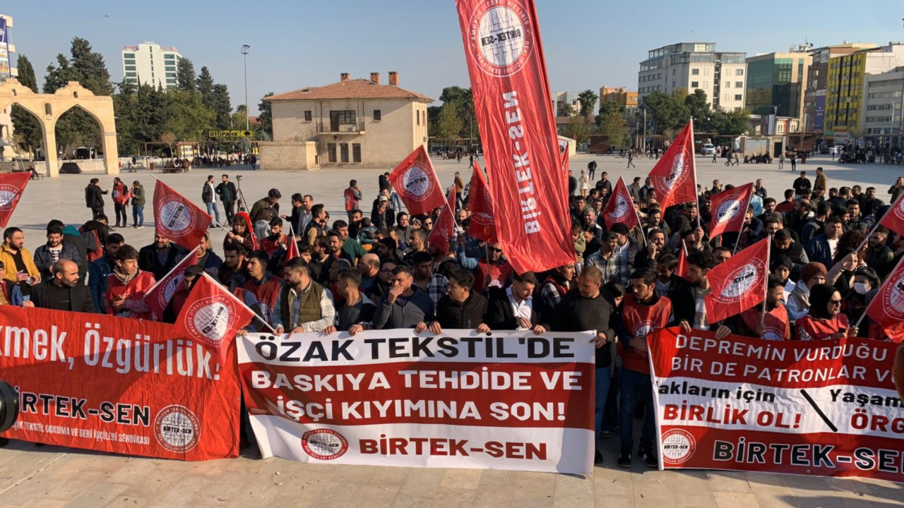 Özak Tekstil İşçileriyle Dayanışma Platformu kuruldu