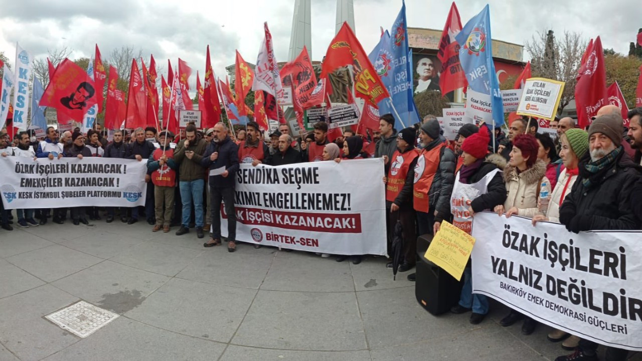 Özak Tekstil İşçileri: 'İşimize geri dönene kadar önlüklerimiz en güzel hikayemiz olacak'