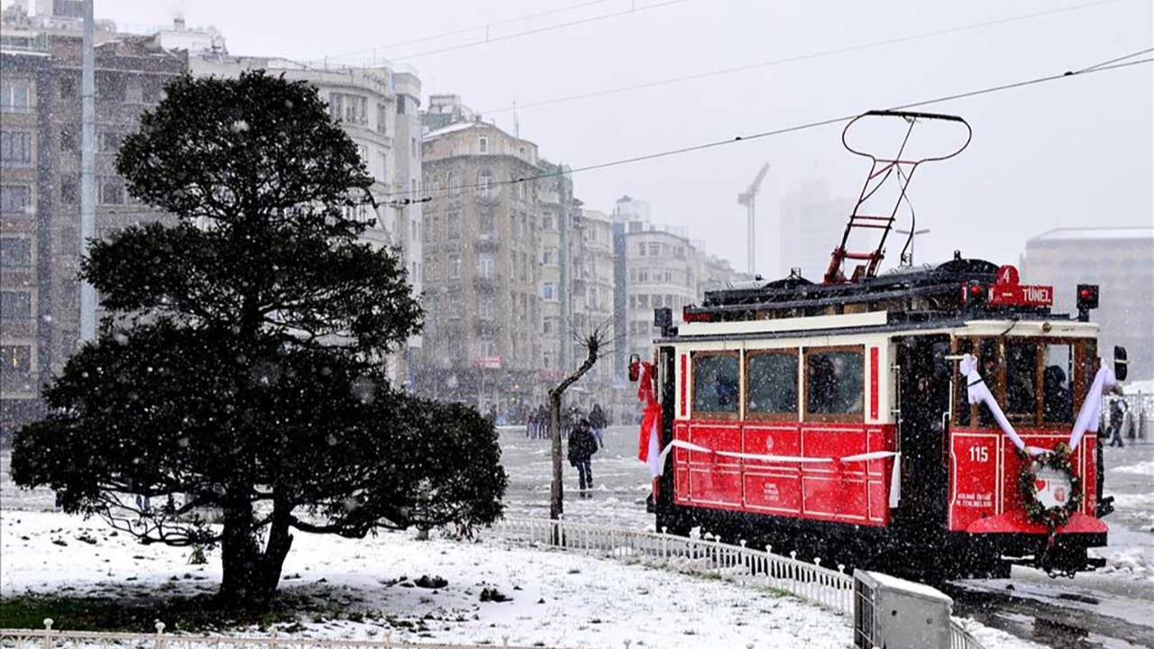 Meteoroloji 'den İstanbul için sarı kodlu kar ve fırtına uyarısı