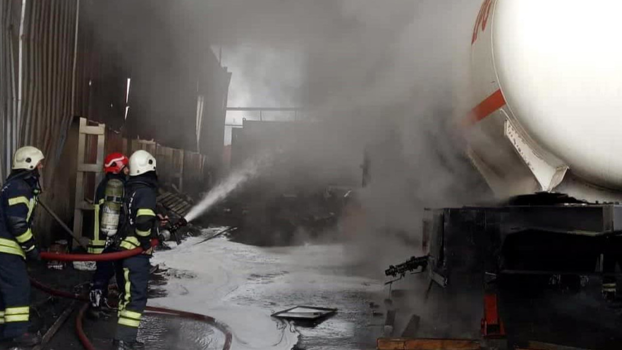 Gebze'de fabrikada LPG patlaması: 1 yaralı