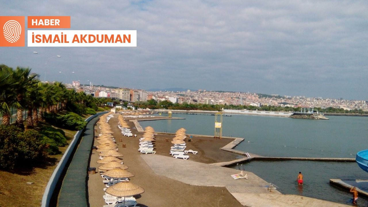 AK Partili belediye halk plajına balıkçı barınağı yapmaya başladı