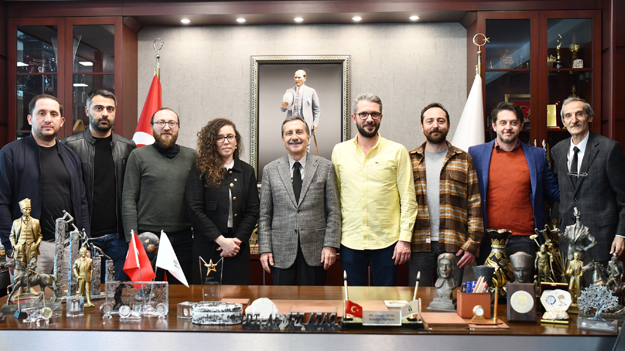 TMOBB Eskişehir Şubesi, Belediye Başkanı Ataç'ı ziyaret etti