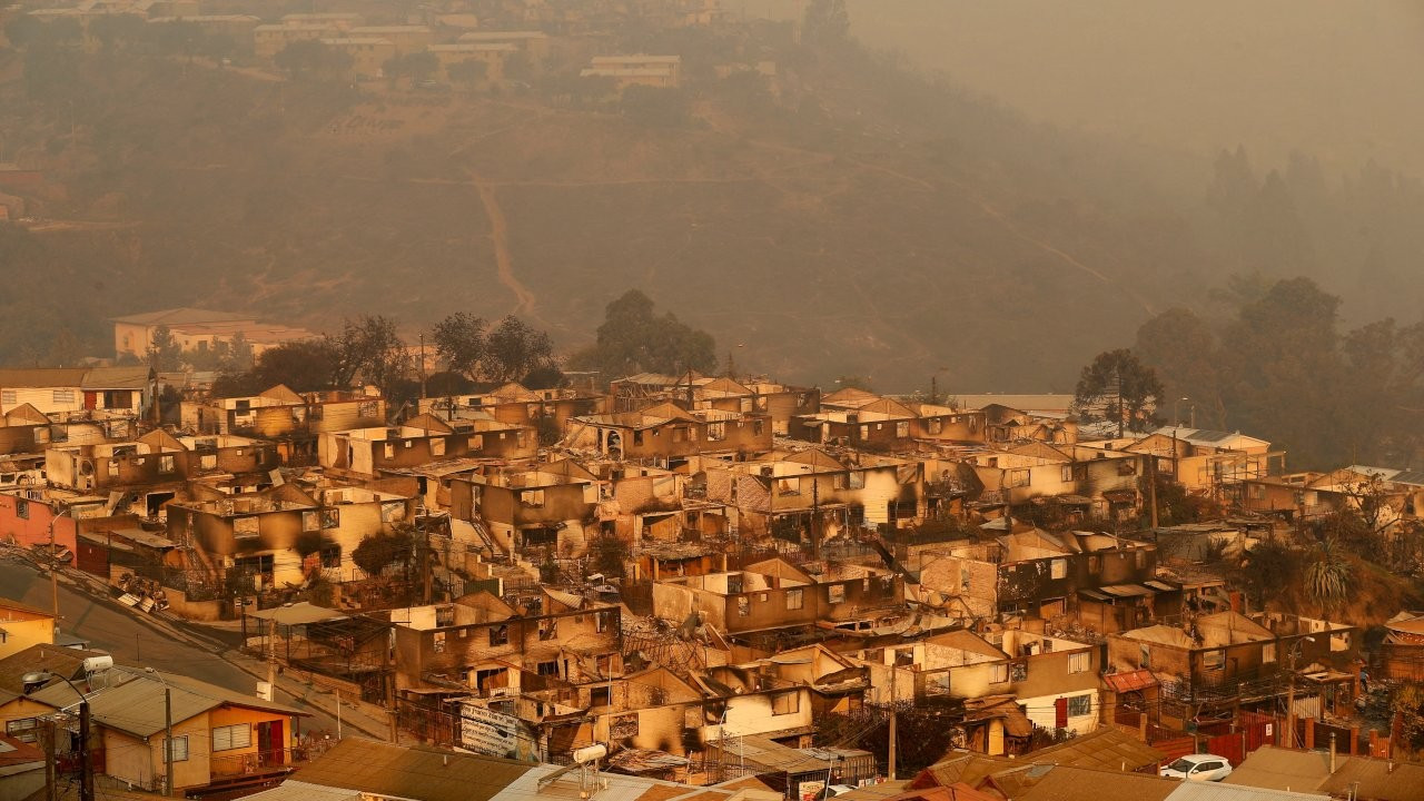 Şili'de orman yangınları: Ölü sayısı 51'e yükseldi