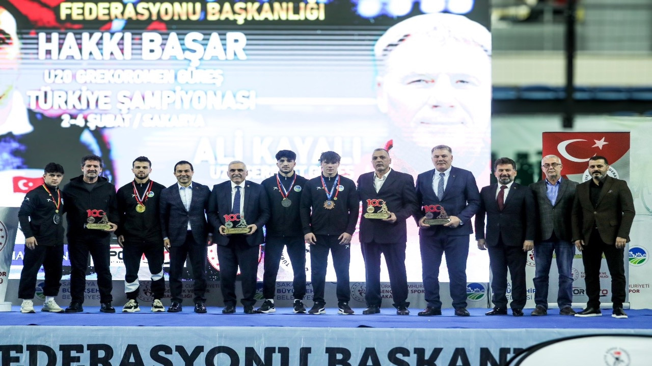 20 yaş altı Grekoromen Güreş Türkiye Şampiyonası tamamlandı