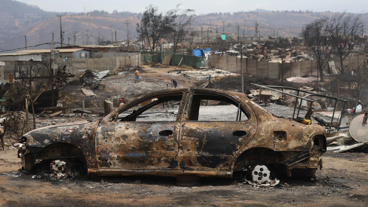 Şili'de orman yangınları: Ölü sayısı 112'ye yükseldi