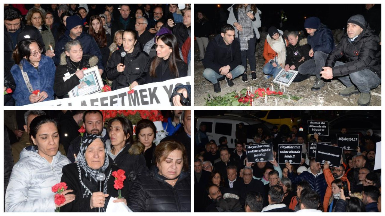 Adana'da '6 Şubat' anması: Acımız da öfkemiz de büyük
