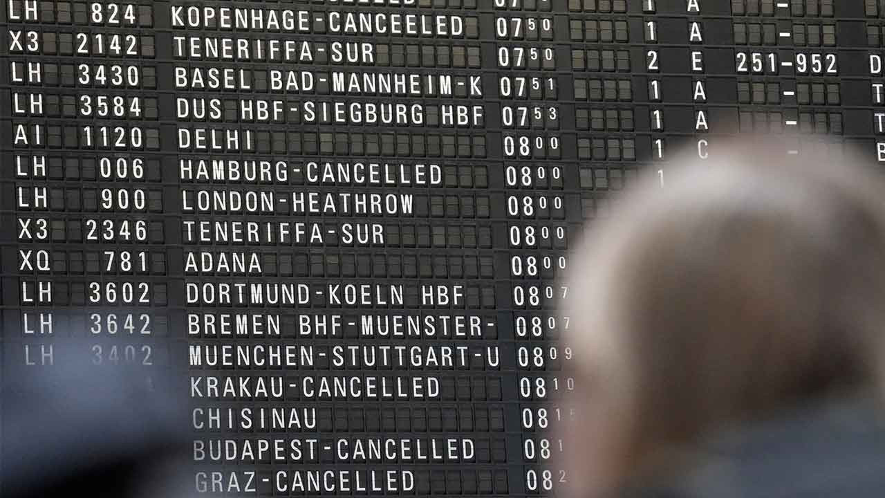 Lufthansa: Grev 100 binden fazla yolcuyu etkileyecek
