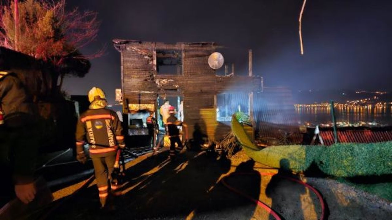 Bungalov işletmecisi, bungalovda çıkan yangında yaşamını yitirdi
