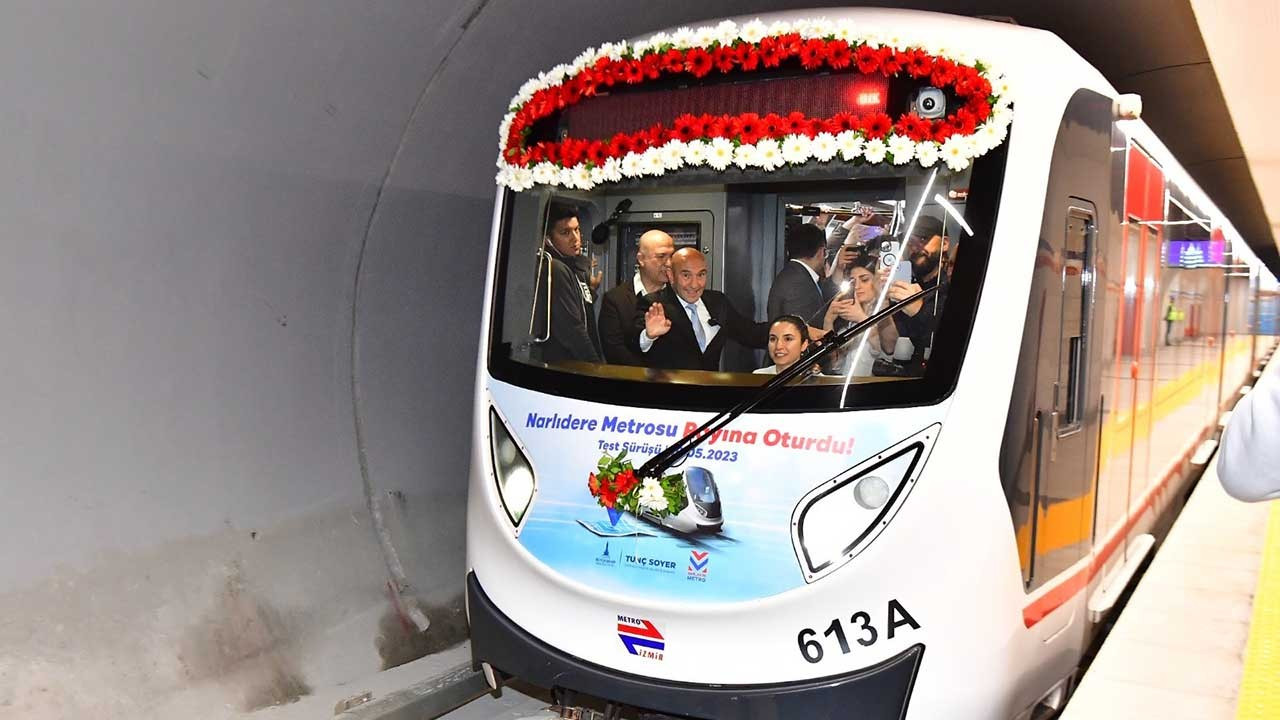Narlıdere Metrosu 24 Şubat'ta açılıyor