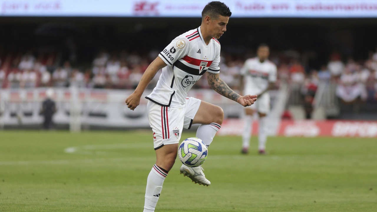 Beşiktaş ilgileniyordu: James Rodriguez, Sao Paulo'dan ayrıldı
