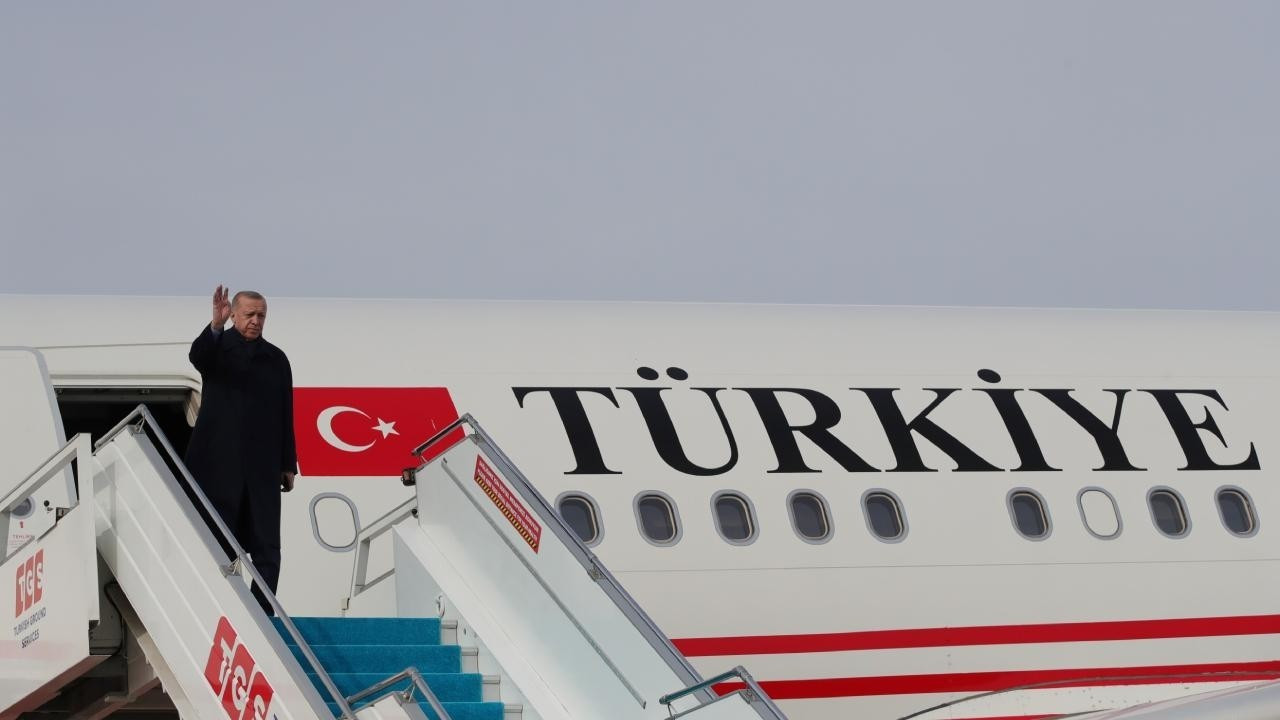 Erdoğan BAE ve Mısır gezisi için yola çıktı