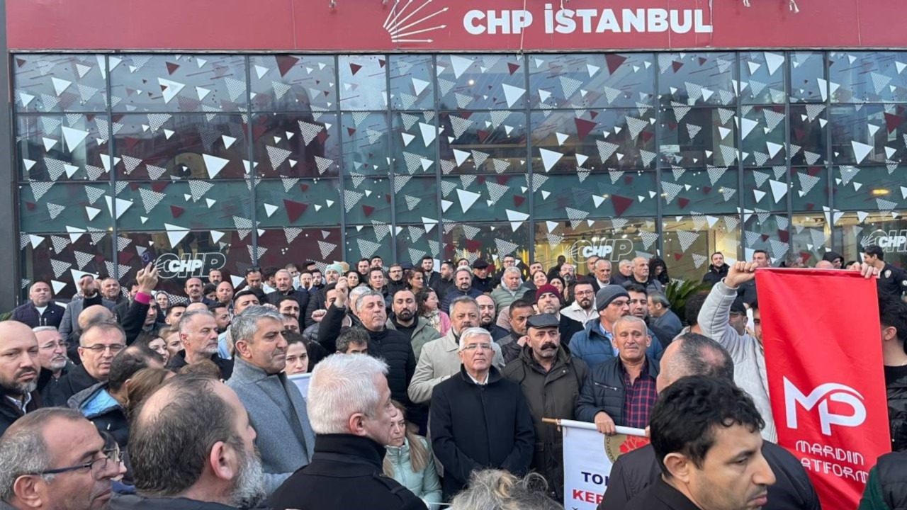 CHP il başkanlığında Avcılar protestosu