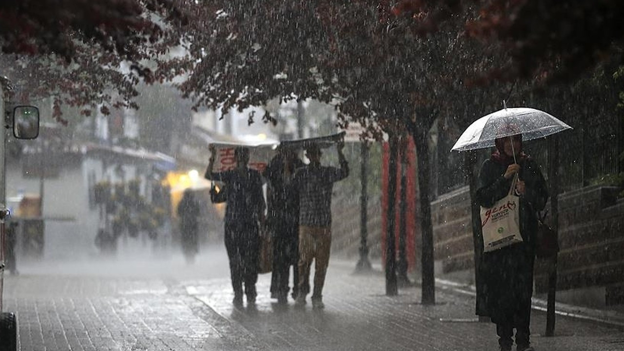 Marmara'nın doğusu ve Batı Karadeniz için sağanak yağış uyarısı