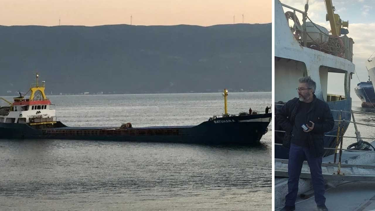 Marmara Denizi’nde kaybolan geminin son görüntüleri ortaya çıktı