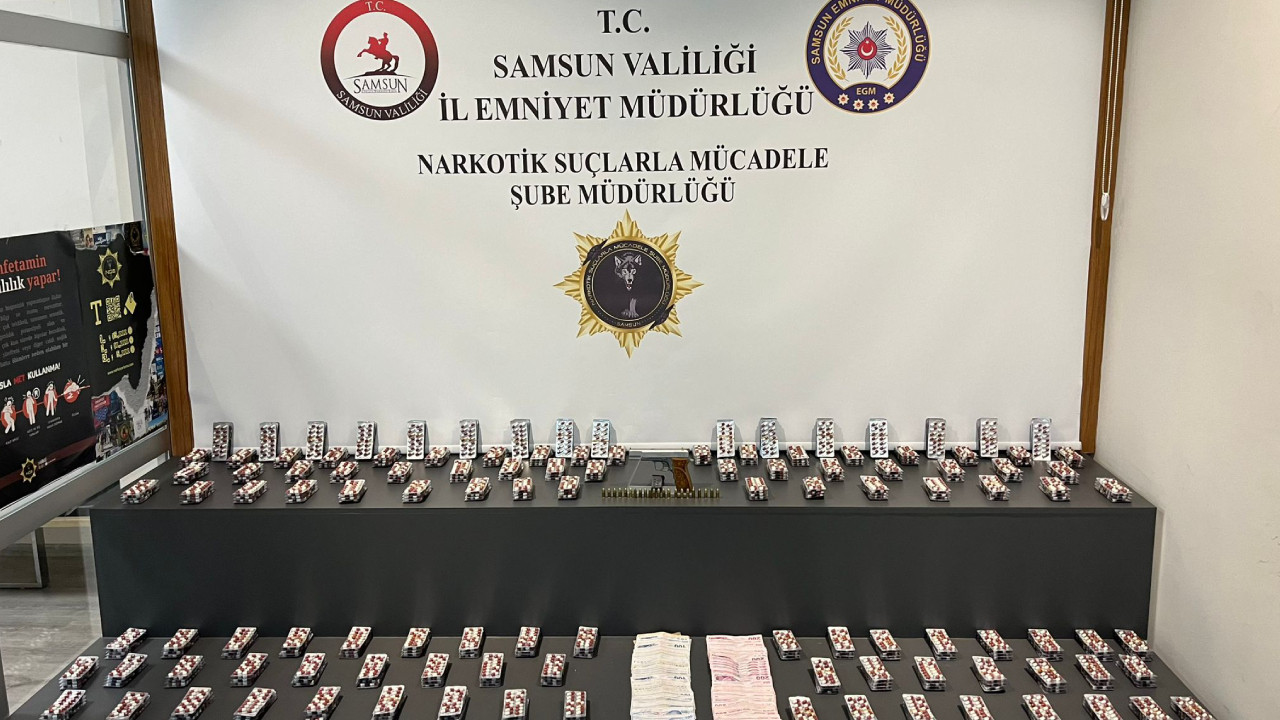 Samsun'da uyuşturucu operasyonu: 1 gözaltı