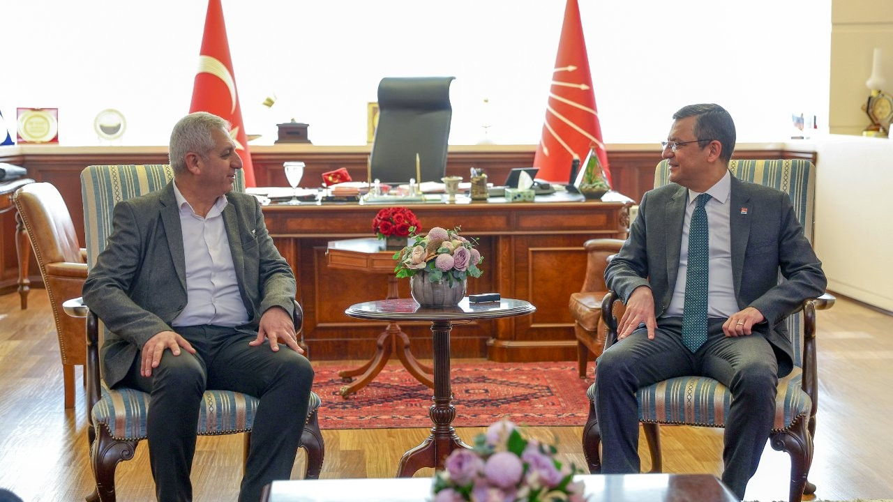 CHP lideri Özgür özel, EMEP Genel Başkanı Seyit Aslan ile görüştü