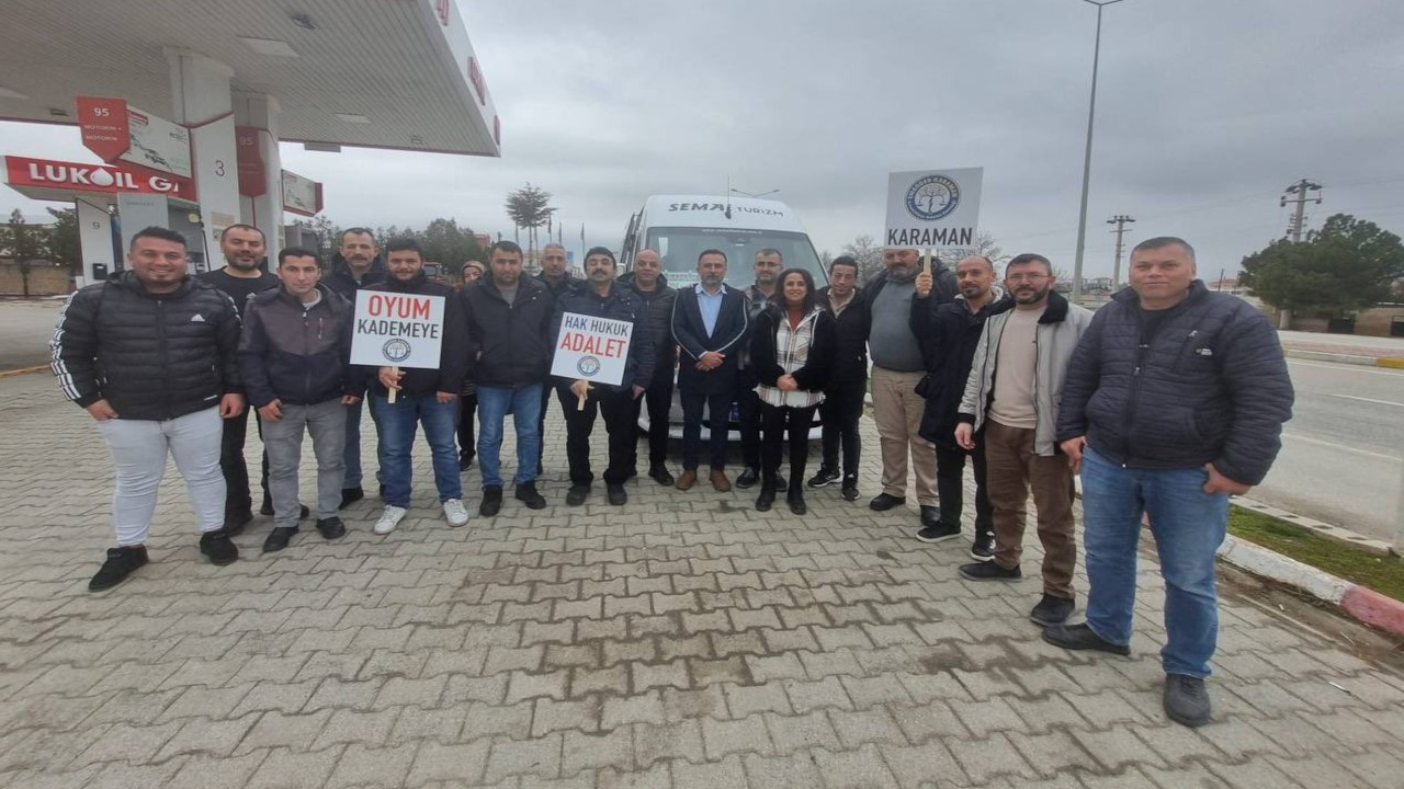 Emeklilikte Adalet Derneği, Ankara'da miting düzenledi