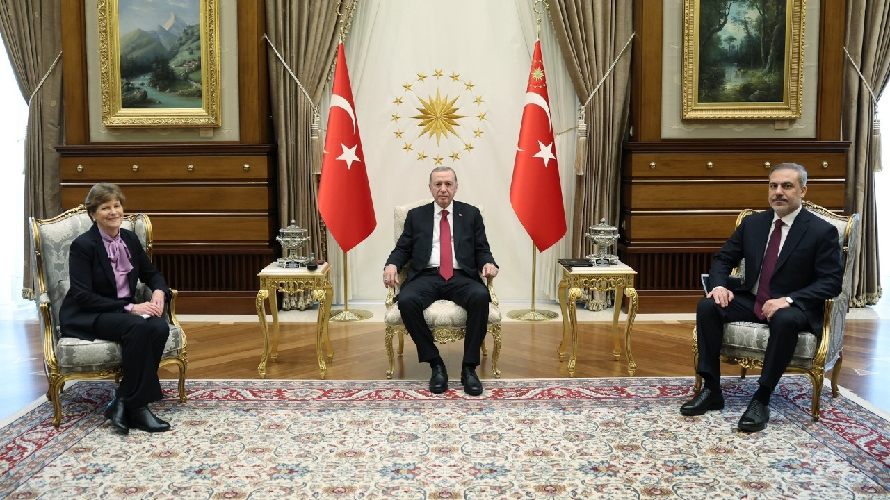 Erdoğan, ABD'li senatörlerle görüştü
