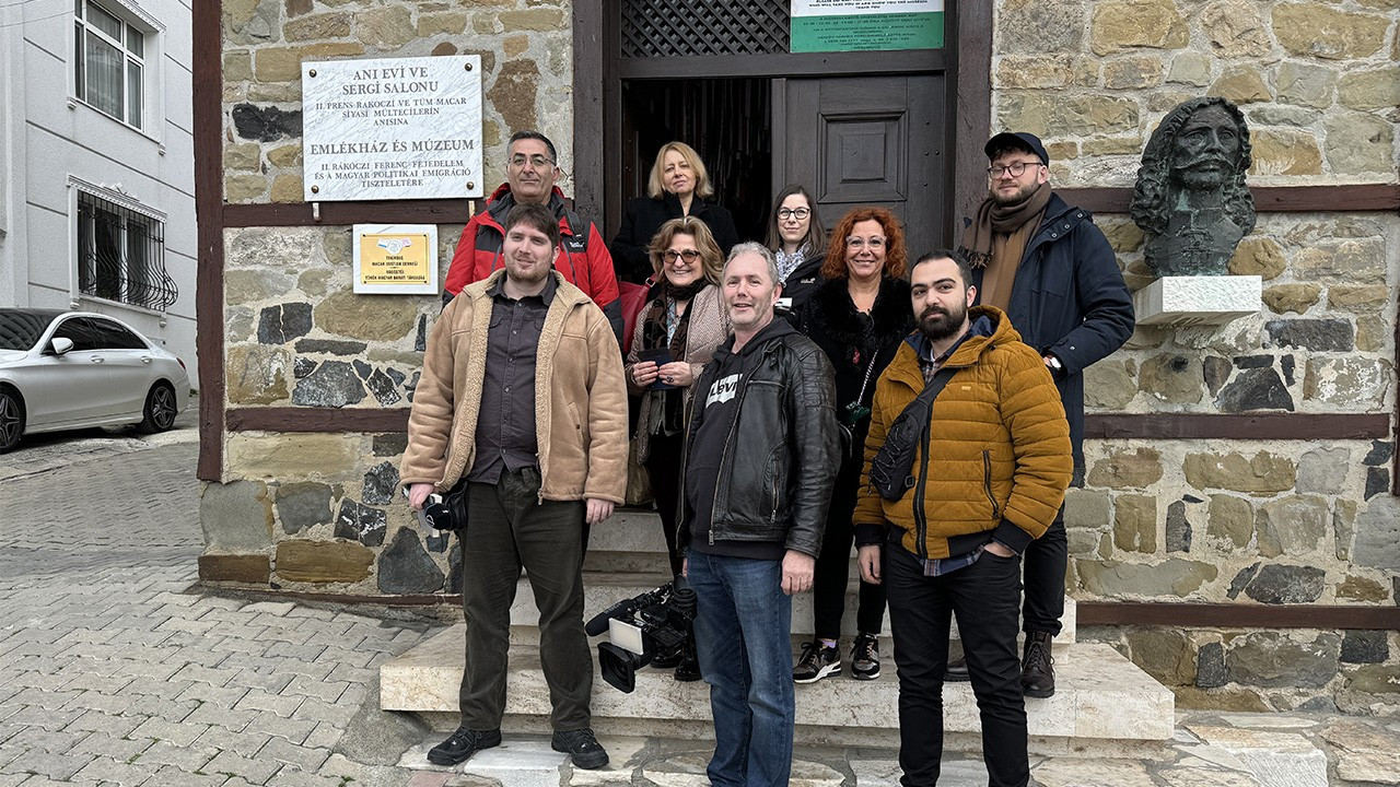 Macar gazetecilerden Rakoczi Müzesi ve Macar Anıtı'na ziyaret