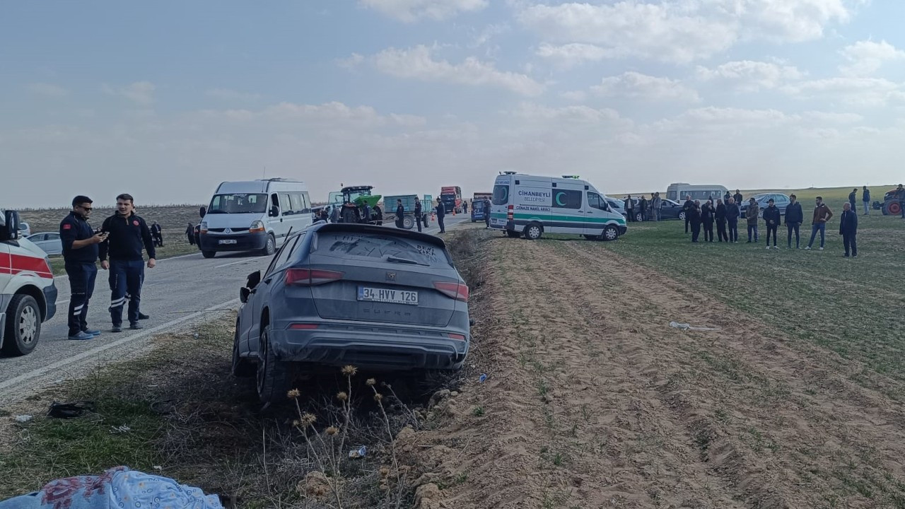 Konya'da trafik kazası: 2 ölü, 3 yaralı