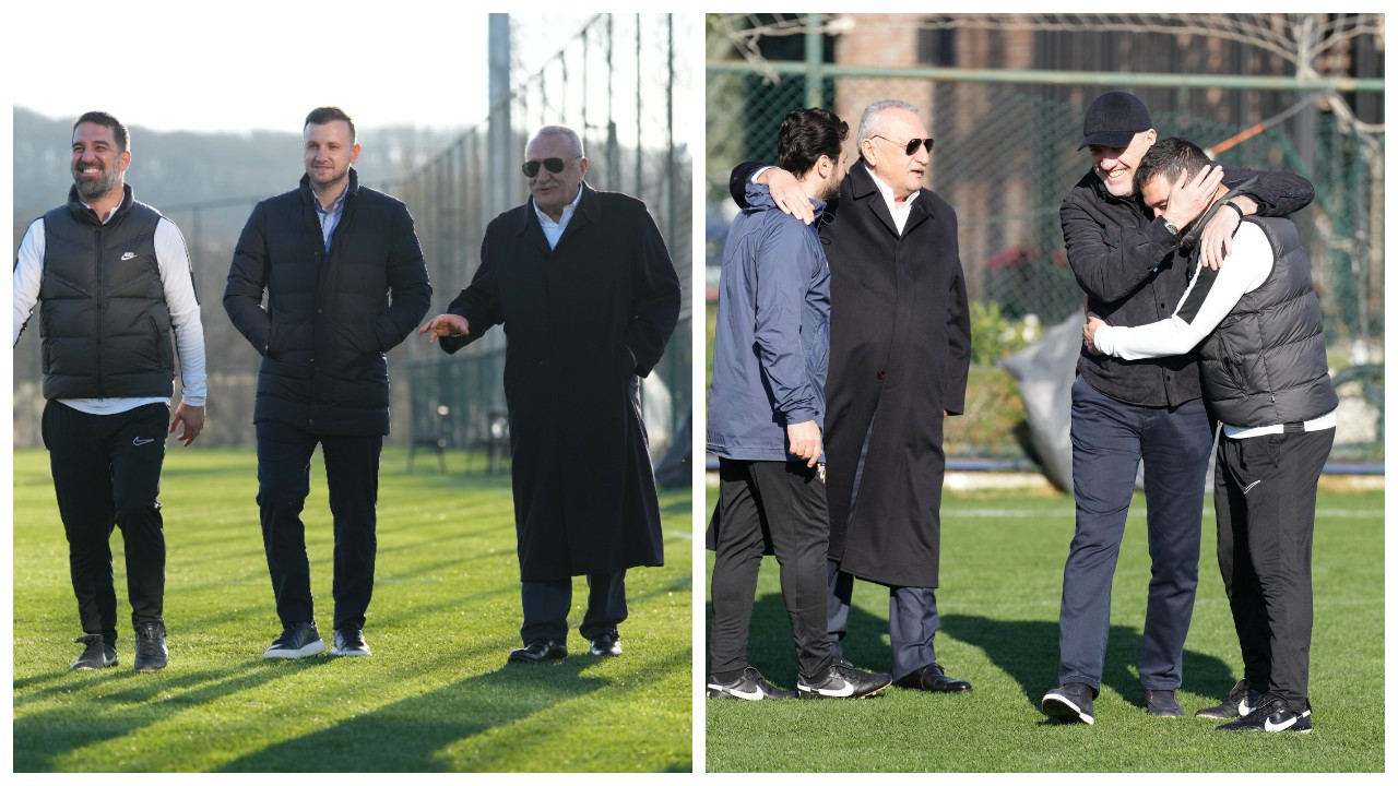 Mehmet Ağar'dan Arda Turan'ın teknik direktör olduğu Eyüspor'a ziyaret