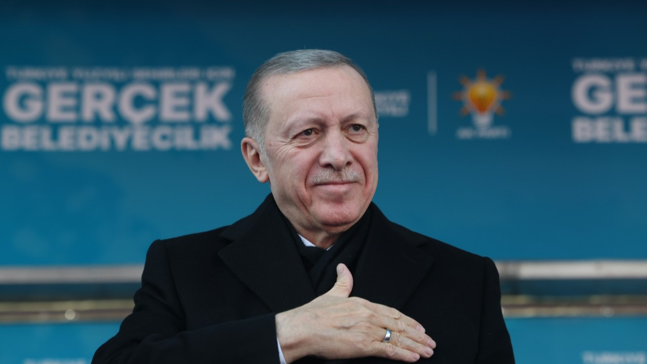 Cumhurbaşkanı Erdoğan yerel seçim çalışmasına Kütahya'da devam ediyor