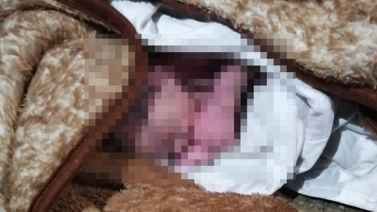 Diyarbakır'da metruk binada bulunan 2 günlük bebek yoğun bakıma alındı